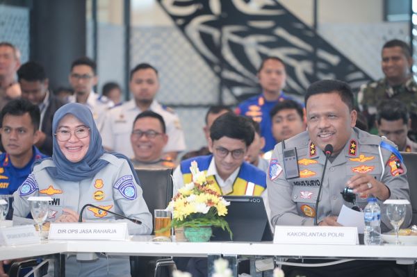 PT Jasa Raharja Bersama Korlantas POLRI 1
