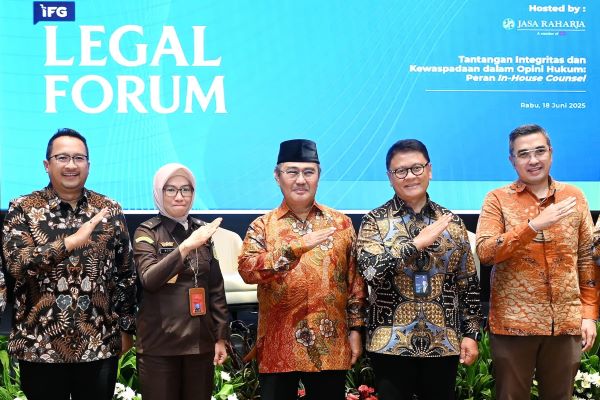 PT Jasa Raharja menyelenggarakan IFG Legal Forum 600 wkt