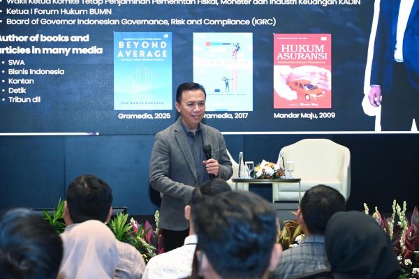 Kun Wahyu Wardana ahli di bidang asuransi manajemen risiko hukum dan sumber daya manusia 600