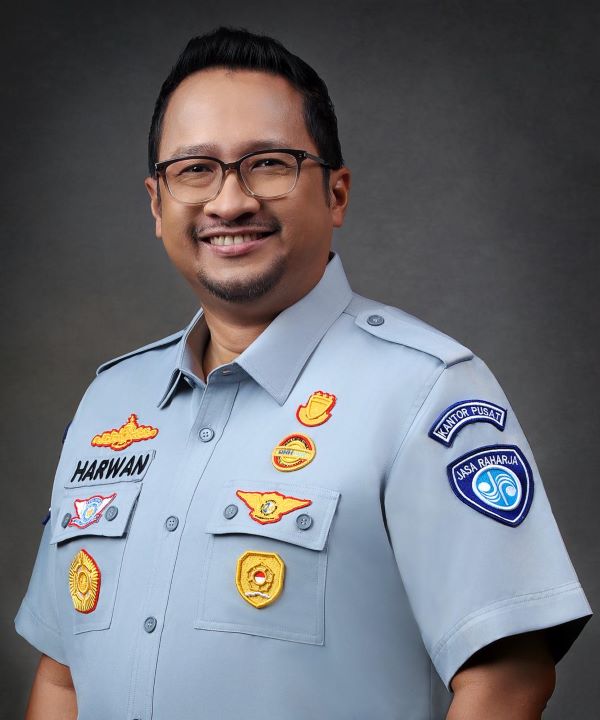 Harwan Muldidarmawan Direktur Kepatuhan dan Manajemen Risiko Jasa Raharja
